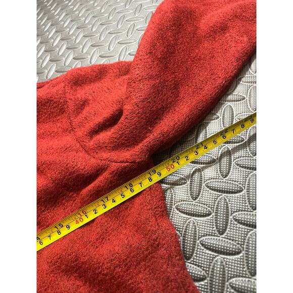 KUHL Alfpaca Women’s Size Medium Burgundy 1/4 Zip Pullover Fleece Sweater - Picture 5 of 6